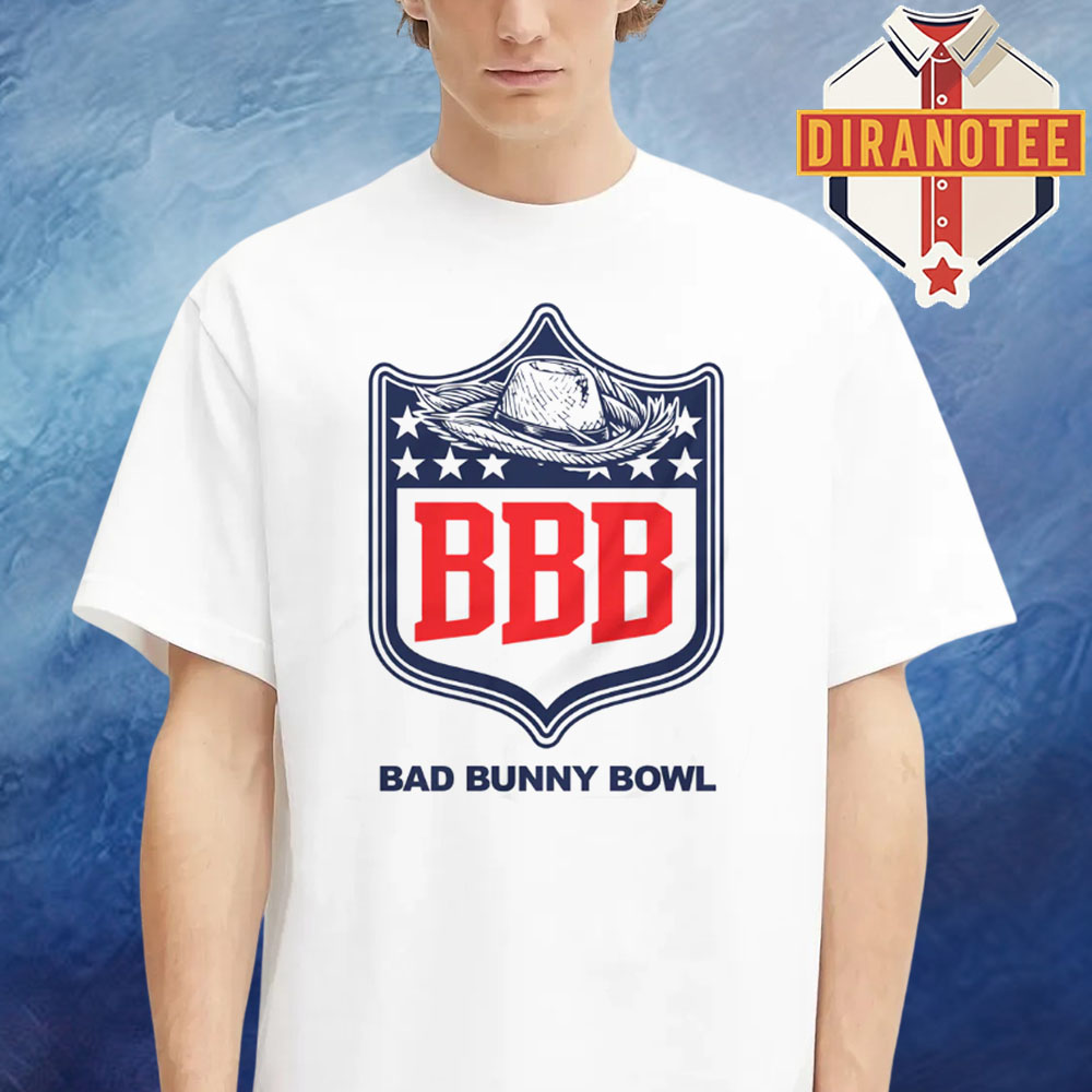 bad bunny bowl logo super bowl lx 2026 unisex t-shirt - diranotee